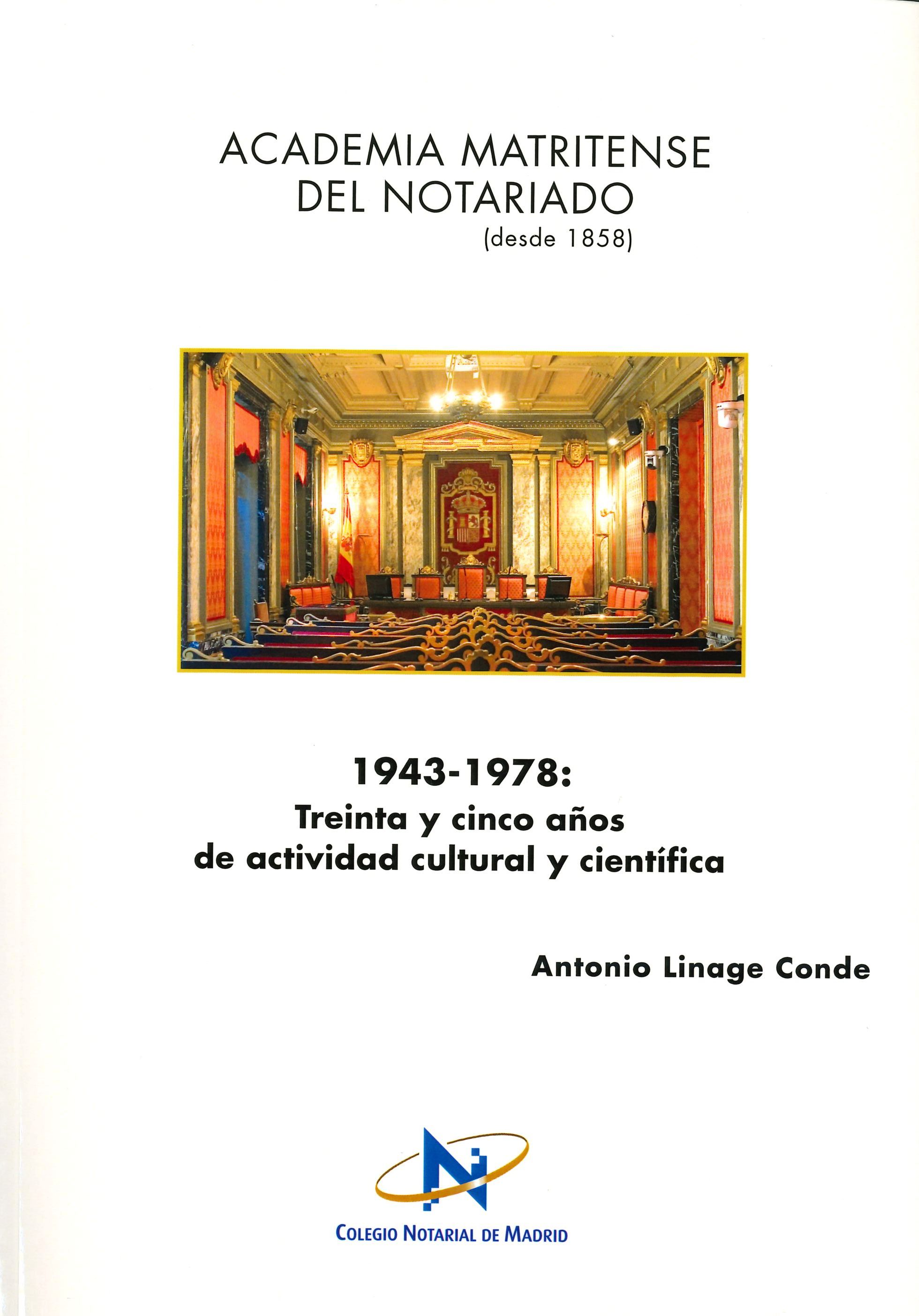 
		1943-1978 Treinta y cinco años de actividad cultural y científica
	